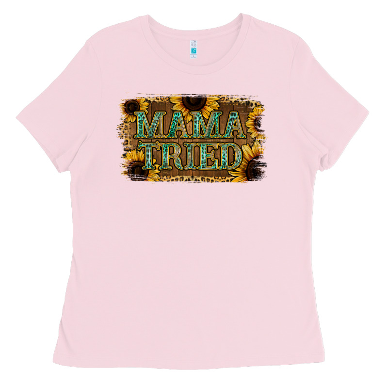 Sunflower Leopard Mama Tried Ladies Tee by Jasminsmagicworld | Teevron