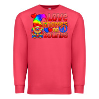 Cardinal Love Gnomes No Bounds Premium Sweatshirt - BundleAndBundleShop