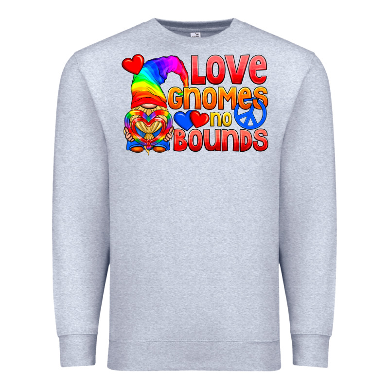 Love Gnomes No Bounds Premium Sweatshirt by BundleAndBundleShop | Teevron