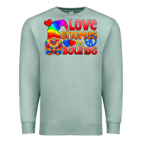 Seafoam Love Gnomes No Bounds Premium Sweatshirt - BundleAndBundleShop