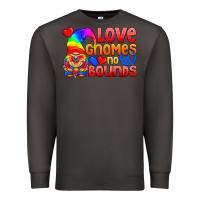 Smoke Love Gnomes No Bounds Premium Sweatshirt - BundleAndBundleShop
