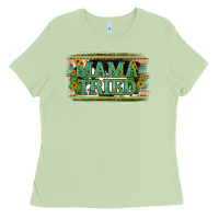Matcha Cowhide Serappe Sunflower Mama Tried Ladies Tee - Jasminsmagicworld