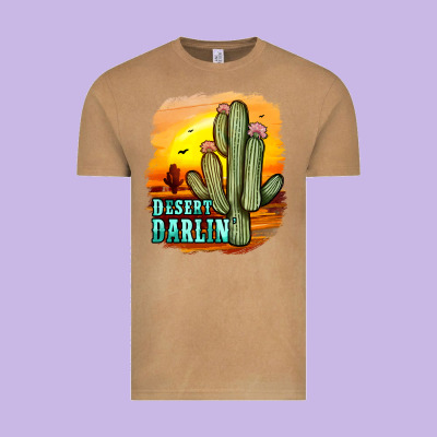 Desert Darlin' Vintage Tee Designed By Jahusdesignshop