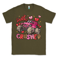 Army Green name monster truck heartbreaker Classic Tee - LillyAllenDesigns