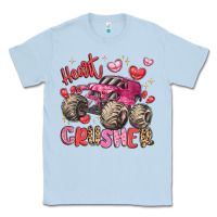 Dusty Blue name monster truck heartbreaker Classic Tee - LillyAllenDesigns