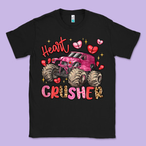 Name Monster Truck Heartbreaker Classic Tee Designed By Lillyallendesigns