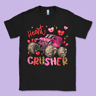Name Monster Truck Heartbreaker Classic Tee Designed By Lillyallendesigns