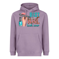 Lavender best nail tech ever bbs Heavyweight Hoodie - BundleAndBundleShop