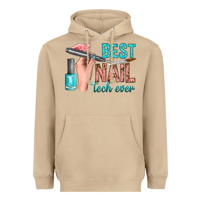 Best Nail Tech Ever Bbs Heavyweight Hoodie by BundleAndBundleShop | Teevron