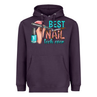 Plum best nail tech ever bbs Heavyweight Hoodie - BundleAndBundleShop