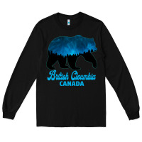 Black British Cloumbia Canada Long Sleeve Tee - Bettercallsaul