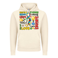 Vintage Artic name puzzle ribbon of inspiration Vintage Hoodie - LillyAllenDesigns