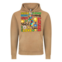 Name Puzzle Ribbon Of Inspiration Vintage Hoodie | Teevron