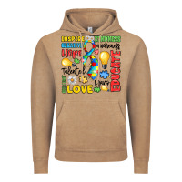 Vintage Coffee name puzzle ribbon of inspiration Vintage Hoodie - LillyAllenDesigns