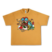 Peanut Butter Christmas sunflower gemstone nurse Urban Heavy Tee - JahusDesignShop