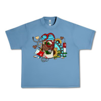 Pebble Blue Christmas sunflower gemstone nurse Urban Heavy Tee - JahusDesignShop