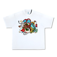 White Christmas sunflower gemstone nurse Urban Heavy Tee - JahusDesignShop
