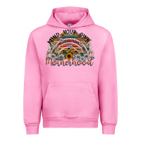 Fuchsia Pink mind your own motherhood Urban Hoodie - SublimationCraftShop