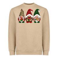 Mushroom Christmas gnomes Heavyweight Sweatshirt - NancyCooperArtShop