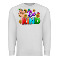 Dove Grey Be Kind LGBTQ+ Premium Sweatshirt - BundleAndBundleShop