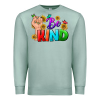 Seafoam Be Kind LGBTQ+ Premium Sweatshirt - BundleAndBundleShop
