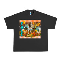 Pigment Black Fall With Baby Goat Urban Heavy Tee - LillyAllenDesigns
