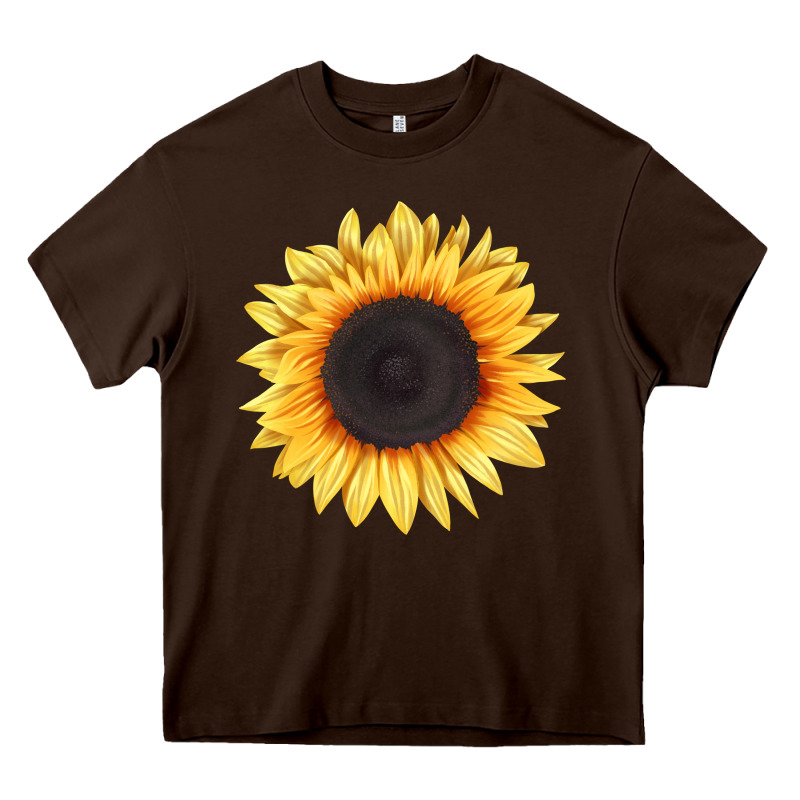 Treetops Sunflower Heavy Core Tee by LillyAllenDesigns | Teevron