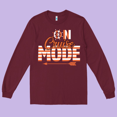 On Cruise Mode Long Sleeve Tee Designed By Bettercallsaul