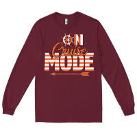 Burgundy On Cruise Mode Long Sleeve Tee - Bettercallsaul
