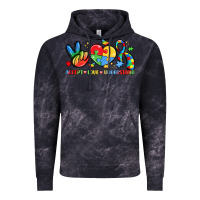 Cloud Black accept love understand Vintage Hoodie - LillyAllenDesigns