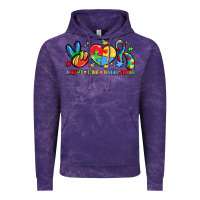 Cloud Purple accept love understand Vintage Hoodie - LillyAllenDesigns