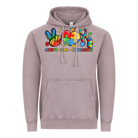 Vintage Zinc accept love understand Vintage Hoodie - LillyAllenDesigns