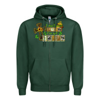 Sports Green i dont need luck ive got jesus Zipper Hoodie - CowGirlArtShop