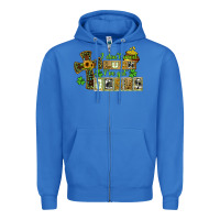 True Royal i dont need luck ive got jesus Zipper Hoodie - CowGirlArtShop