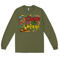 Army Green My first cinco de mayo Long Sleeve Tee - RanaPortraitStore