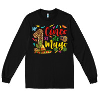 Black My first cinco de mayo Long Sleeve Tee - RanaPortraitStore