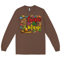 Chestnut My first cinco de mayo Long Sleeve Tee - RanaPortraitStore