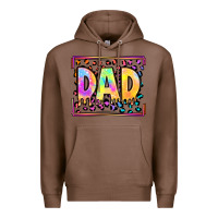 Chestnut lgbtq tie dye dad Premium Hoodie - OliviaCreatesArt