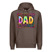 Coffee lgbtq tie dye dad Premium Hoodie - OliviaCreatesArt