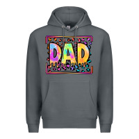 Rock lgbtq tie dye dad Premium Hoodie - OliviaCreatesArt