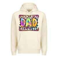 Sandshell lgbtq tie dye dad Premium Hoodie - OliviaCreatesArt