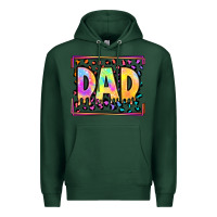 Sports Green lgbtq tie dye dad Premium Hoodie - OliviaCreatesArt
