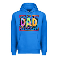 True Royal lgbtq tie dye dad Premium Hoodie - OliviaCreatesArt