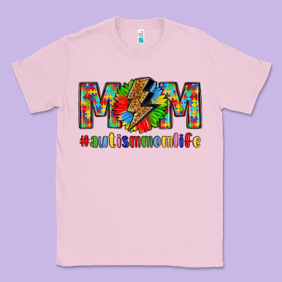 Empowering Autism Mom Life Classic Tee Designed By Lillyallendesigns