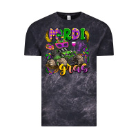 Cloud Black mardi gras monster truck Vintage Tee - LillyAllenDesigns