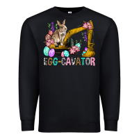 Black Egg Cavator Easter Premium Sweatshirt - BundleAndBundleShop