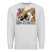 Dove Grey Egg Cavator Easter Premium Sweatshirt - BundleAndBundleShop