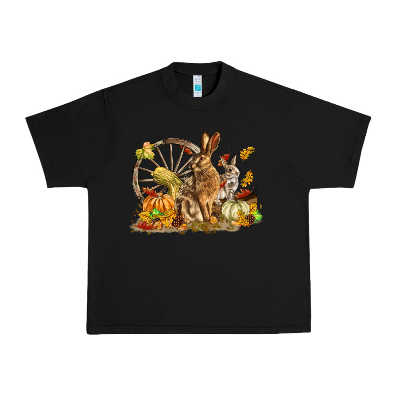 Fall Rabbit Urban Heavy Tee by LillyAllenDesigns | Teevron
