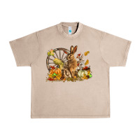 French Oak Fall Rabbit Urban Heavy Tee - LillyAllenDesigns