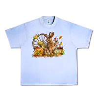 Grape Ice Fall Rabbit Urban Heavy Tee - LillyAllenDesigns